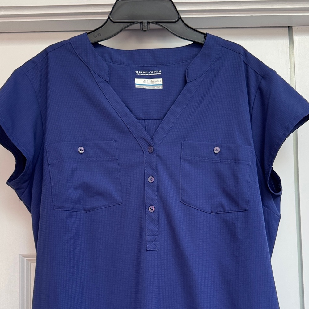 Columbia Dark purple Short Sleeve Dress - Picture 8 of 8